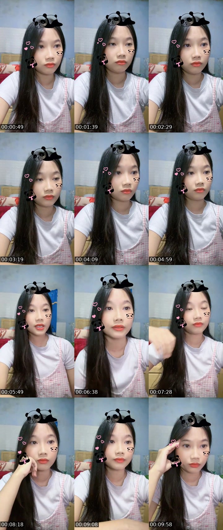 Contact-sheet preview of Cát Tường's MICO Live recording