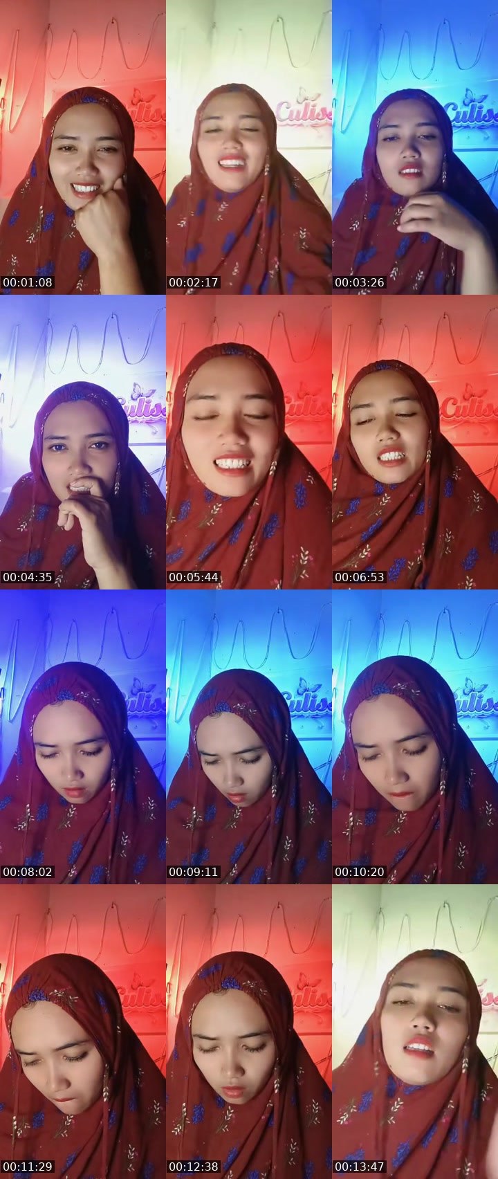 Contact-sheet preview of pk11🎙ˢᶜTataCulista💫Glow💫Ksa's MICO Live recording