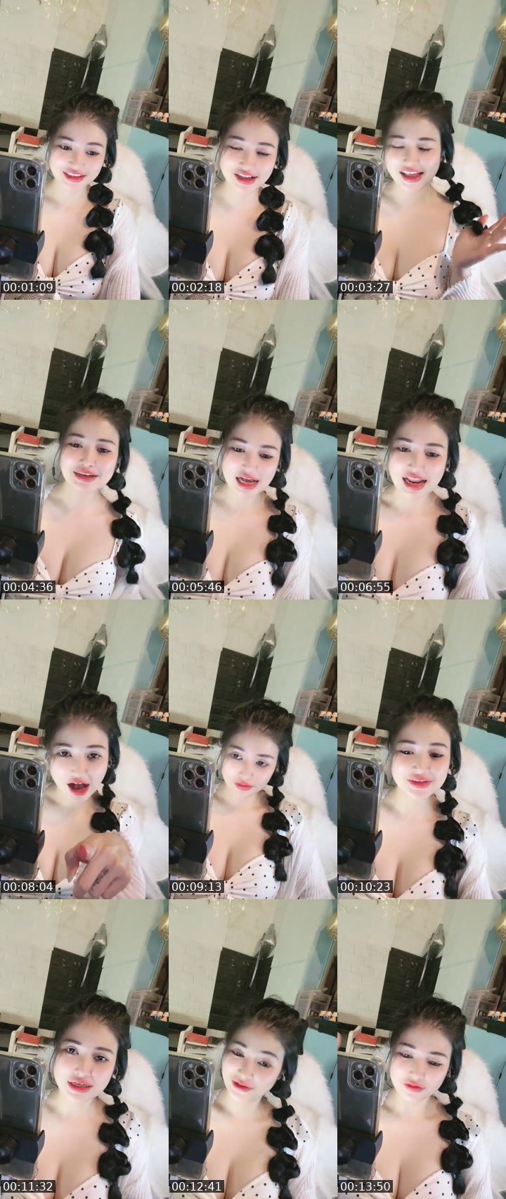 Contact-sheet preview of ♡ Jenny Tốp 9x ♡'s MICO Live recording
