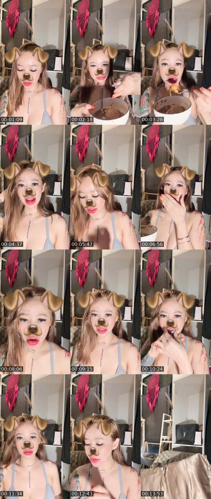 Contact-sheet preview of Queen  [T-REX]🦖🐻‍❄️'s MICO Live recording