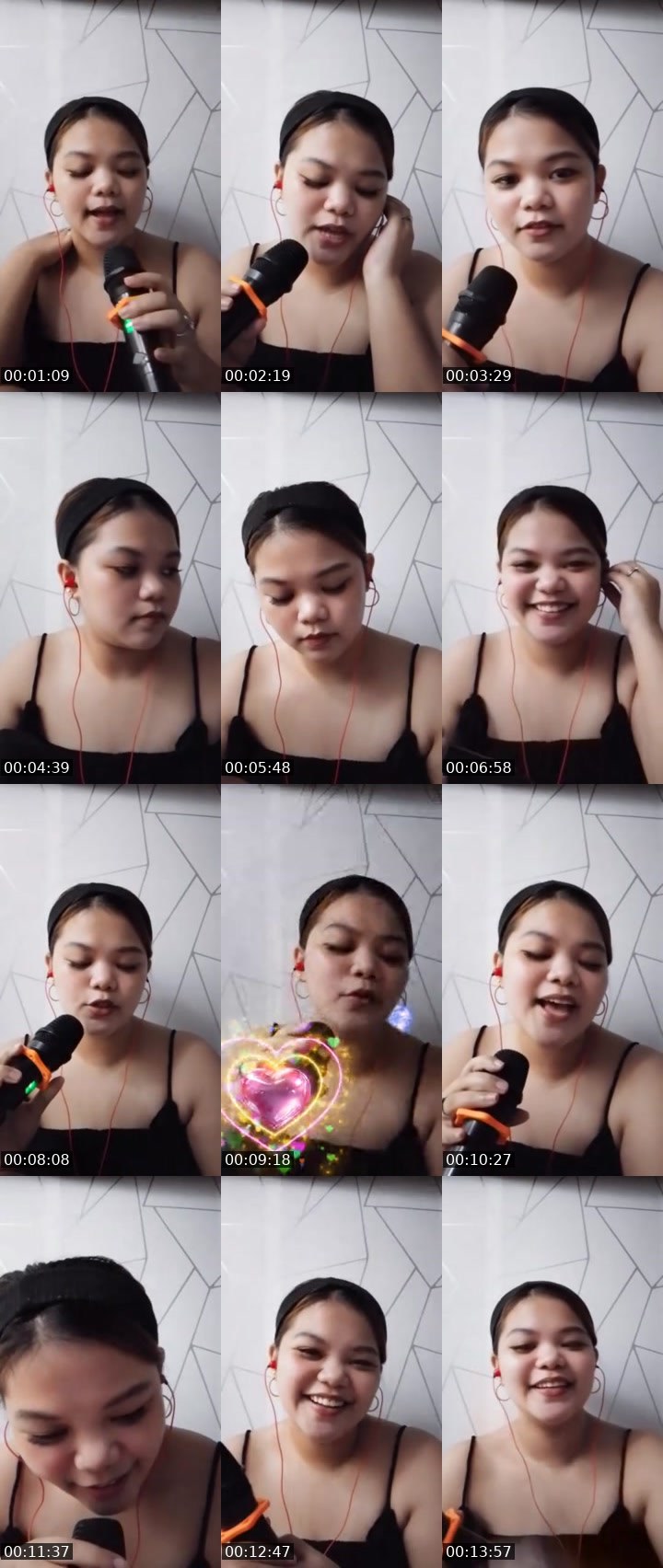 Contact-sheet preview of 🐼Nida♕ͧᵏ🎱ᵂᵃᵛᵉˢ's MICO Live recording