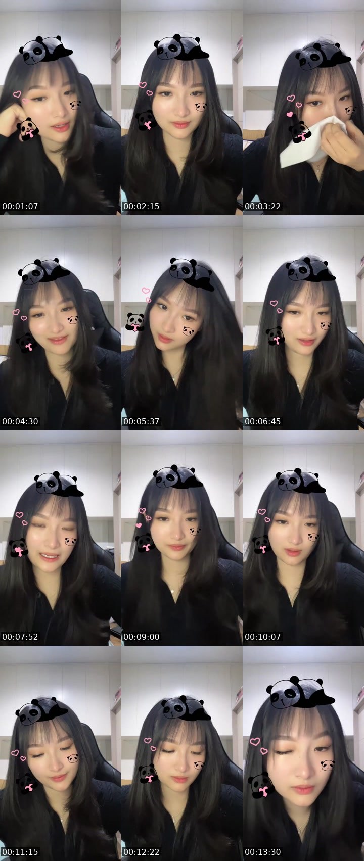 Contact-sheet preview of ᶜʳᵒʷ Panda's MICO Live recording