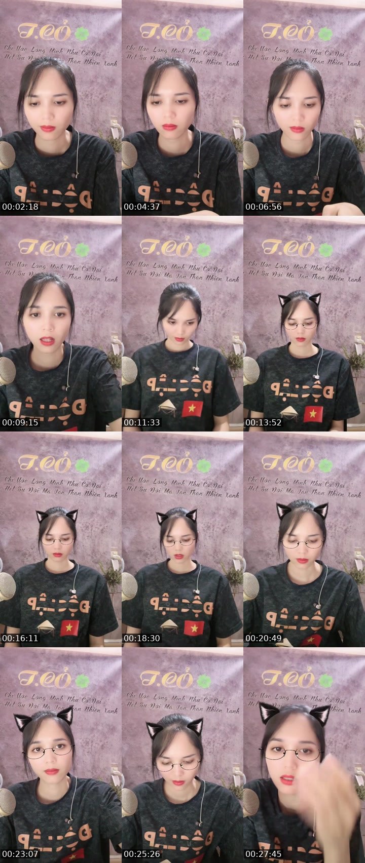 Contact-sheet preview of 𝐂𝐚́𝐨 𝐧𝐡ỏ's MICO Live recording