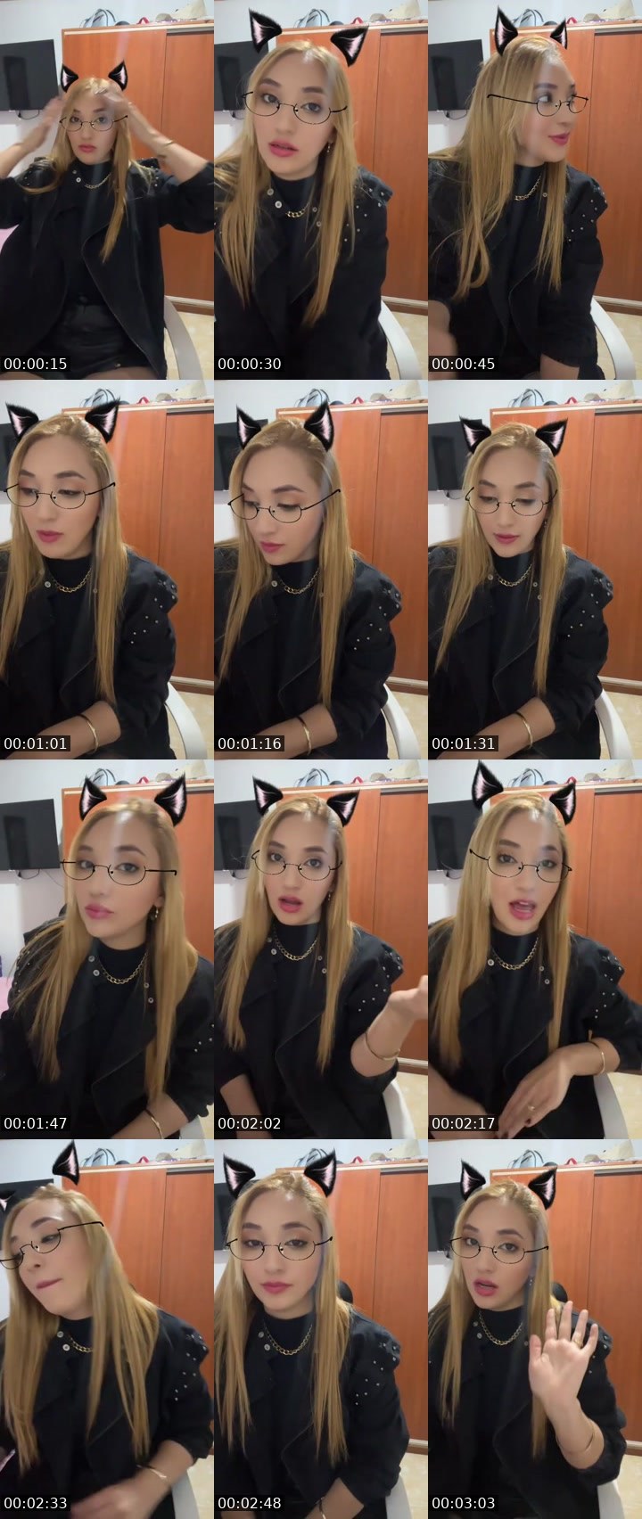 Contact-sheet preview of ⭕️Mafe👄's MICO Live recording
