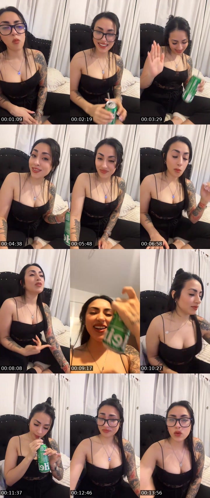 Contact-sheet preview of 🖤♛ 𝐌𝐄𝐆🐆🧸ྀི's MICO Live recording