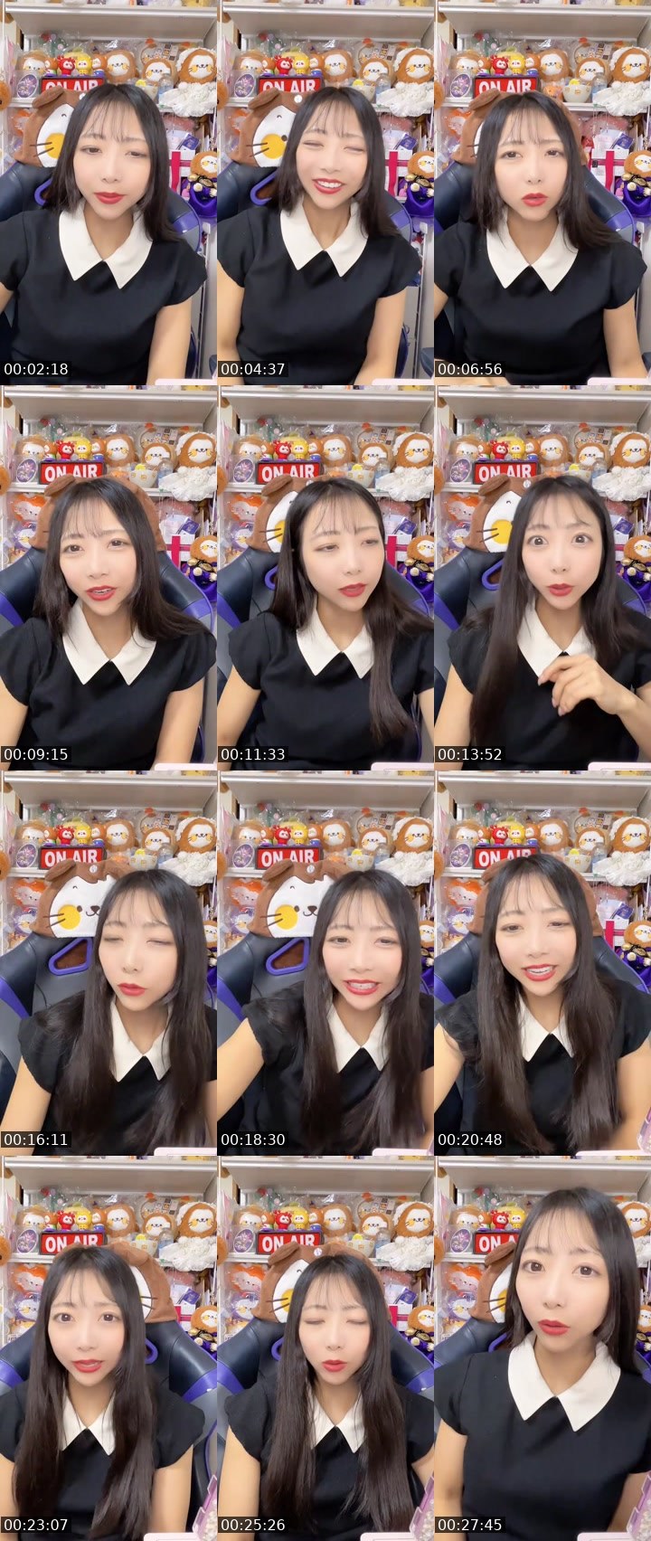 Contact-sheet preview of あいりんちやん。💜 Airin💜's MICO Live recording