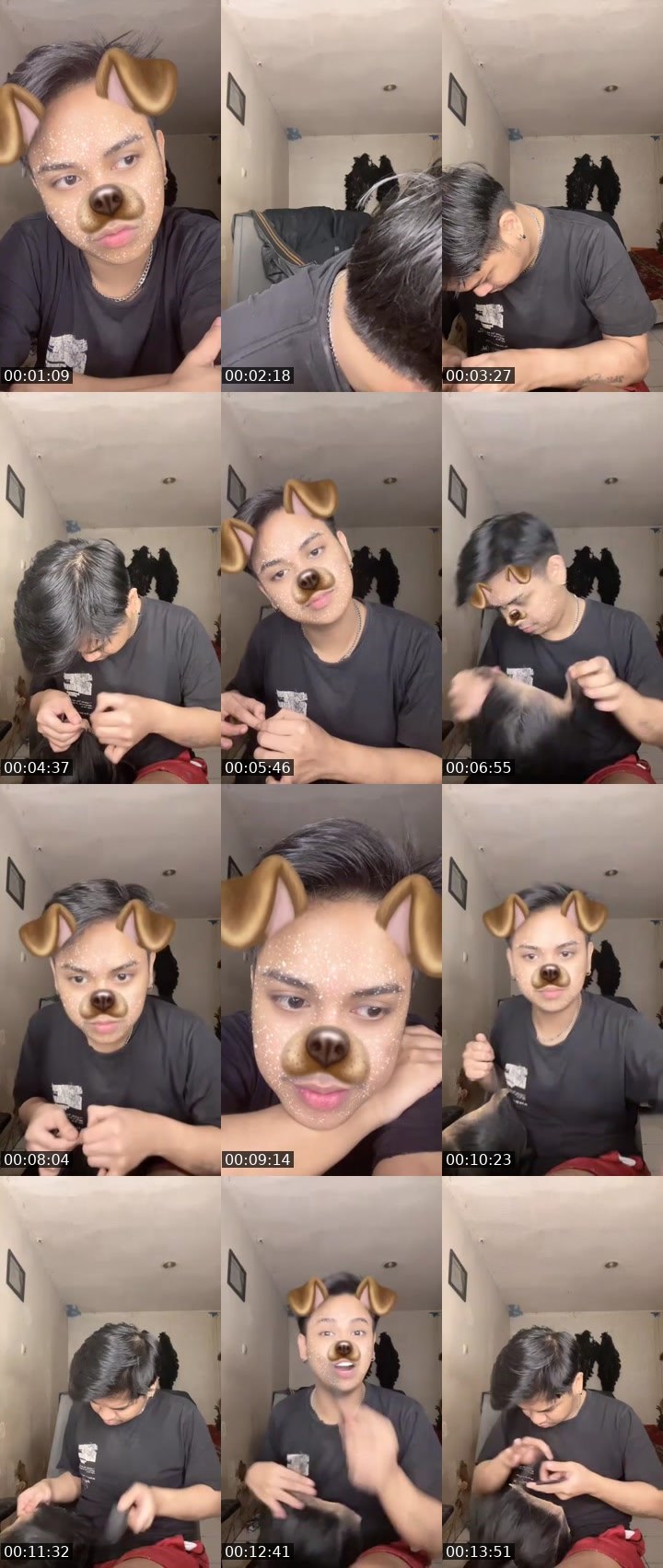 Contact-sheet preview of 🐯ᴄʜᴀɴᴅʜᴏɪᴇᴹᴱᴬᵂ 👁️‍🗨️😈💦's MICO Live recording