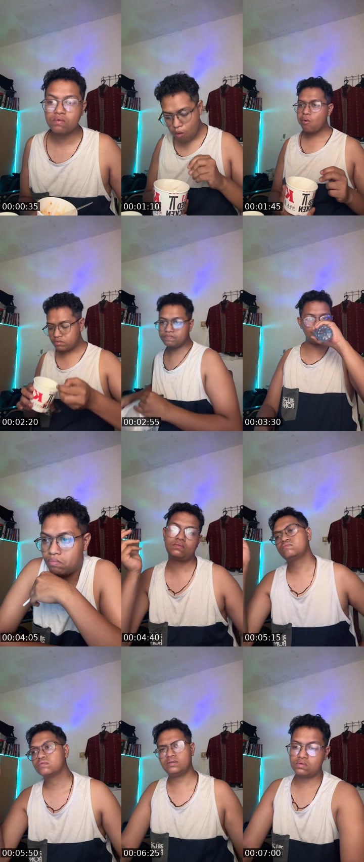 Contact-sheet preview of RC🚀GERARDO 🐻‍❄️🤞's MICO Live recording