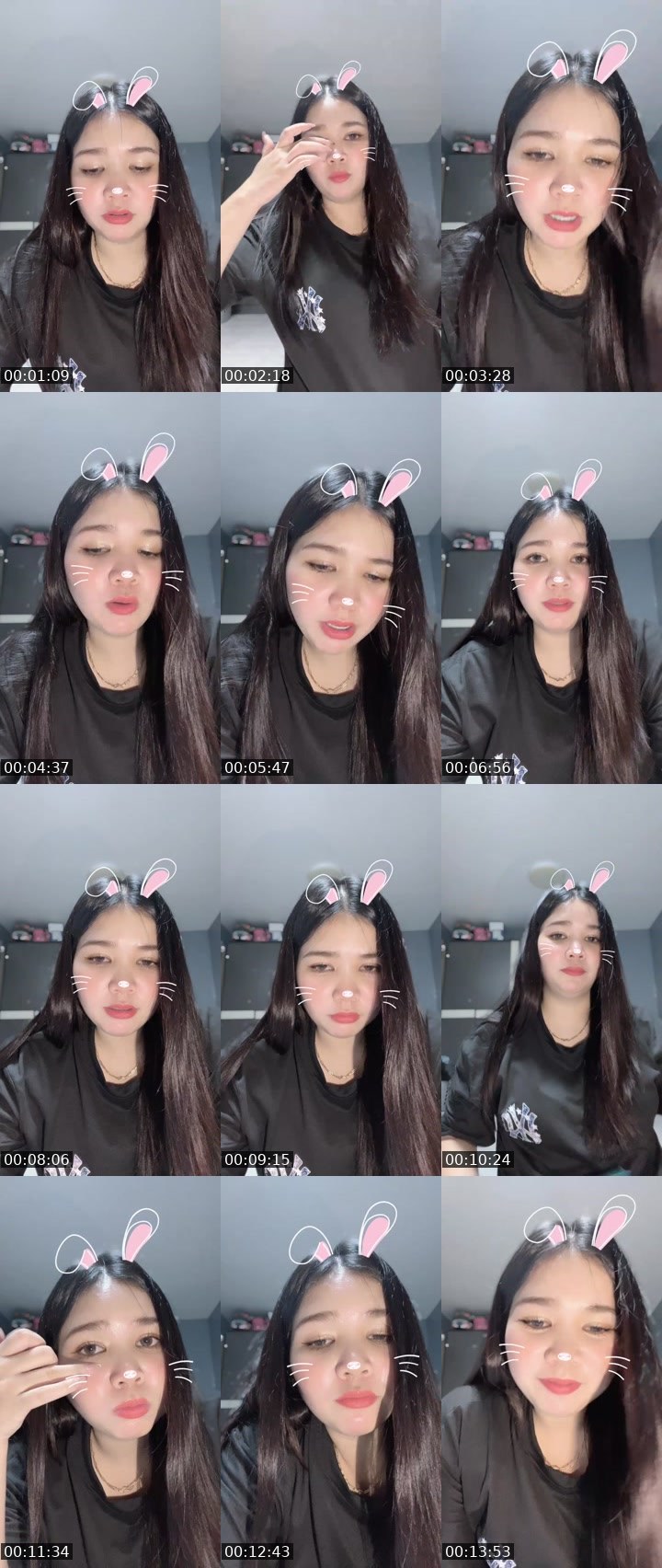 Contact-sheet preview of New VJ Bomby🐷💚's MICO Live recording