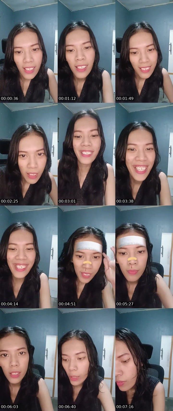 Contact-sheet preview of ☣️Salma ᴮⁱʳᵈⁿᵉˢᵗ🕊️ᴱ⁻ᵀᴱᴬᴹ🐸's MICO Live recording