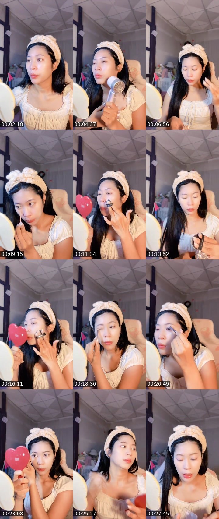 Contact-sheet preview of [Pink]  Pimmaji🐝 🎀's MICO Live recording