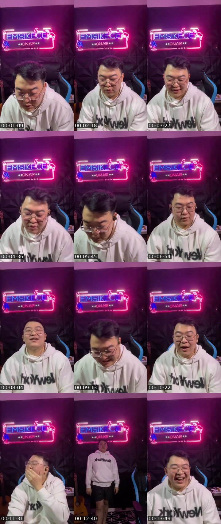 Contact-sheet preview of 💘 EmsiKece❣️💸ᴱᴸᴸᴱ's MICO Live recording