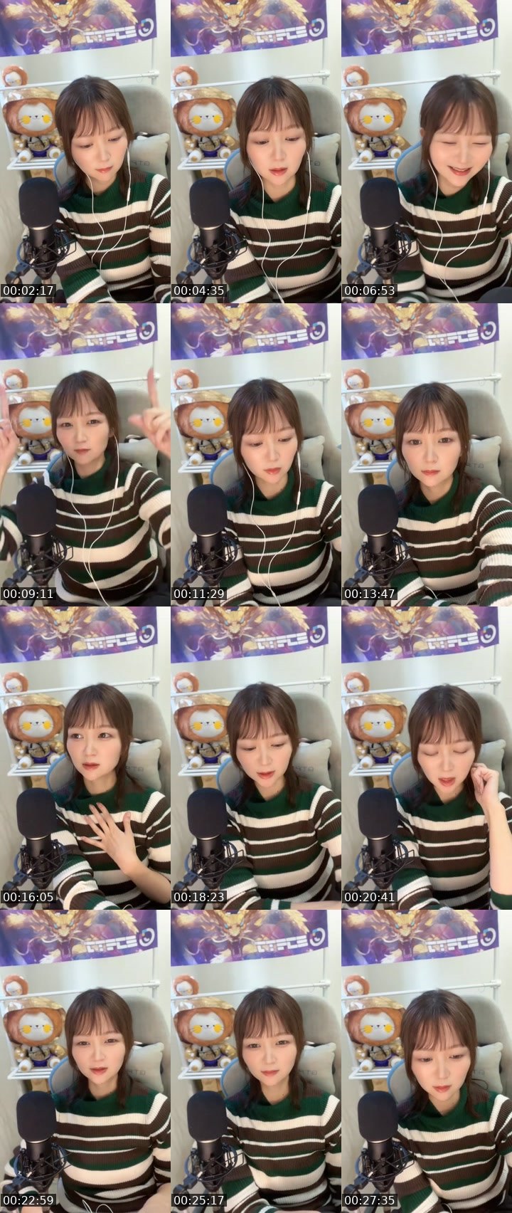 Contact-sheet preview of うにいくら🦓🥝's MICO Live recording
