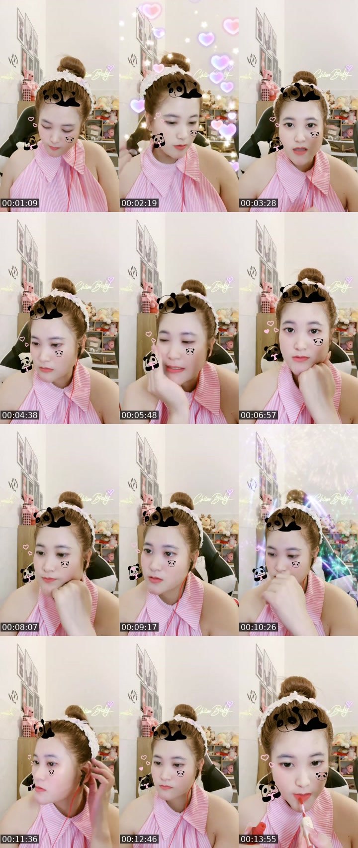 Contact-sheet preview of Châm Boé 🌸's MICO Live recording