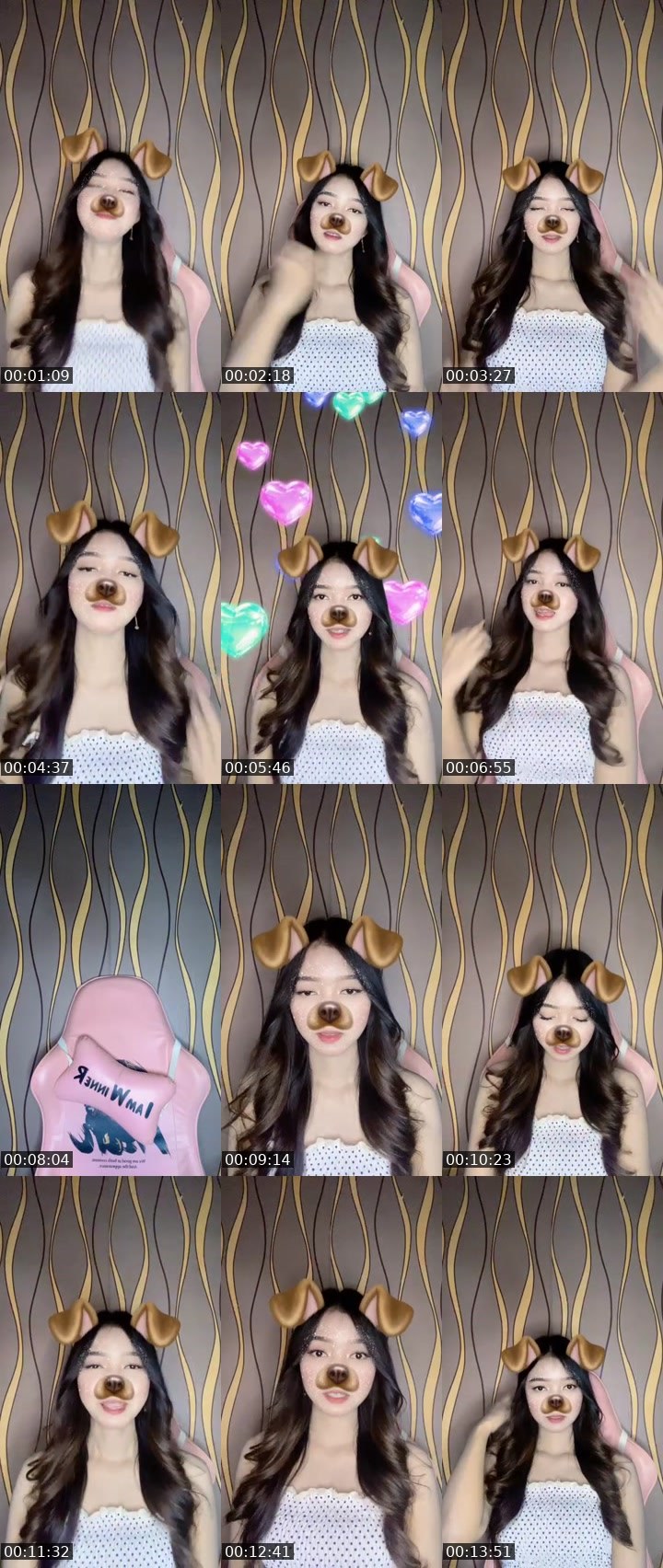 Contact-sheet preview of ᶜʳᵒʷ  LUN🐙's MICO Live recording