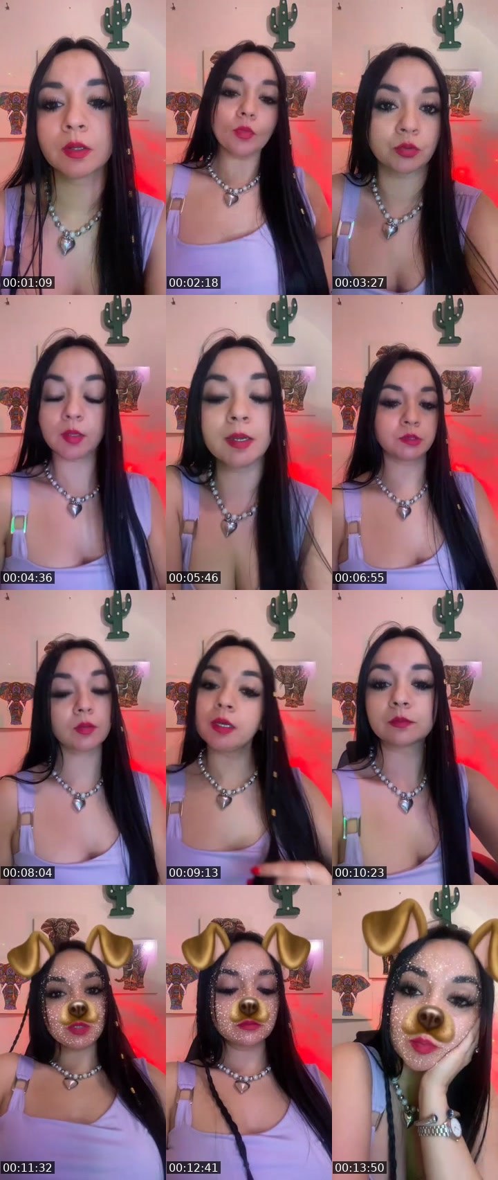 Contact-sheet preview of ❤️‍🔥YOIS a℘ც🥕's MICO Live recording