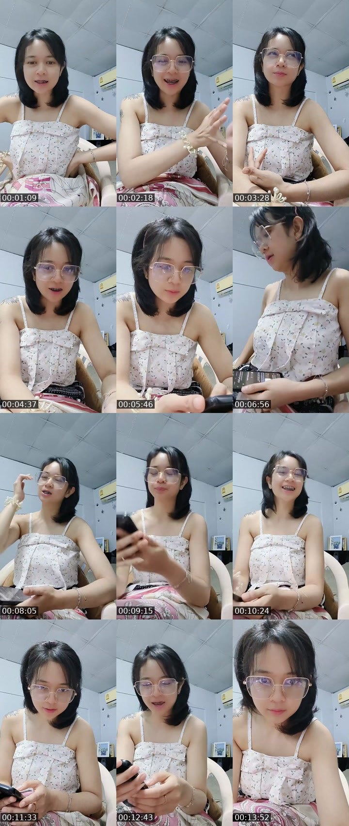 Contact-sheet preview of [🧋] milktea New vj - MeAom's MICO Live recording