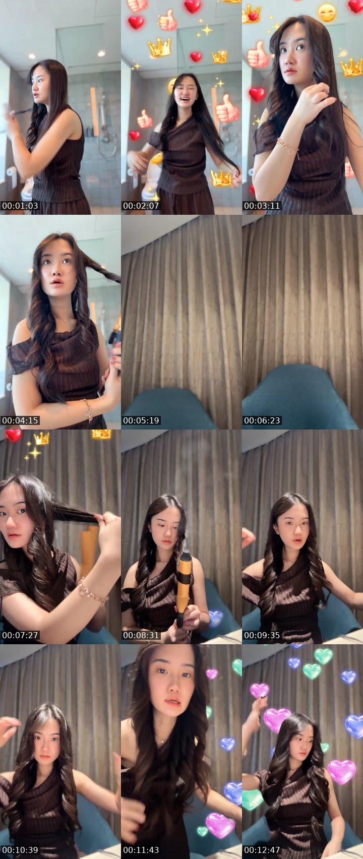 Contact-sheet preview of 🍀 Emily Kim 🔖😈ᴱᴸᴵᵀᴱ's MICO Live recording