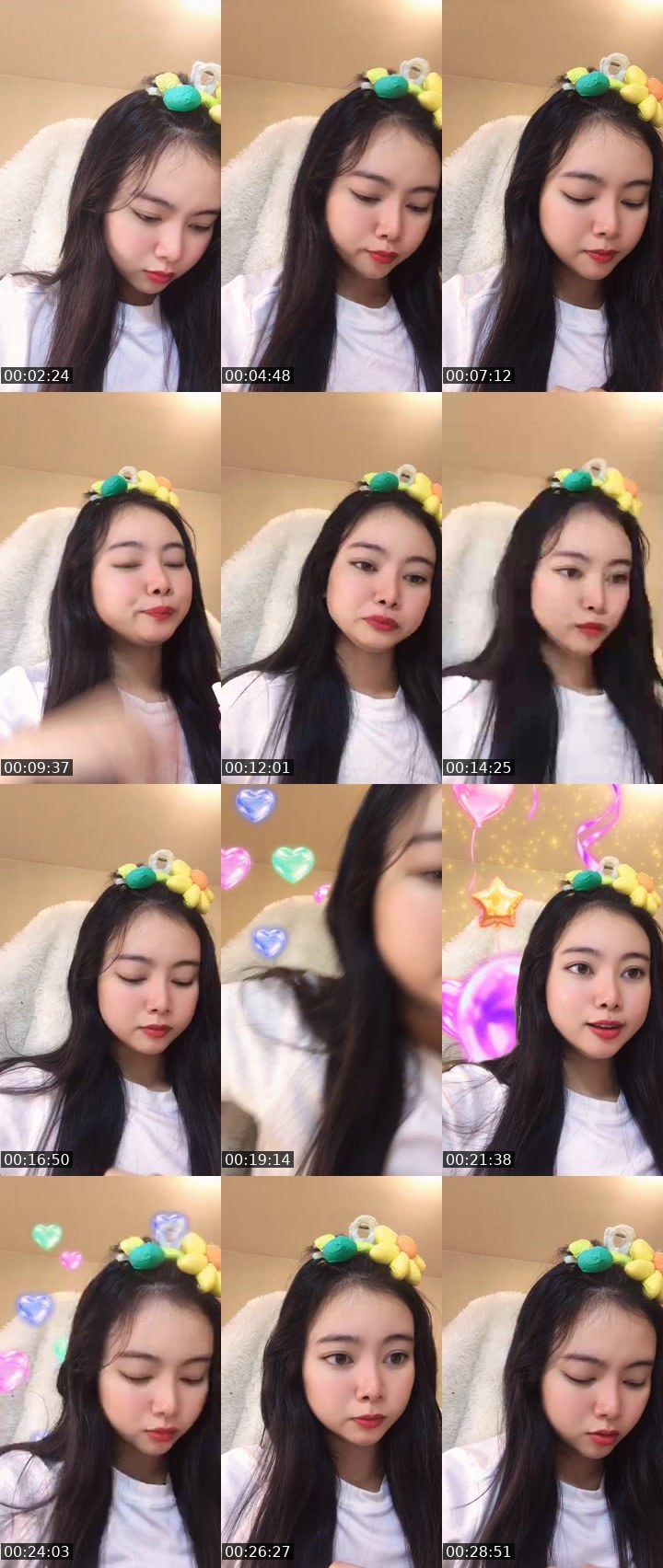 Contact-sheet preview of 𝑆𝑎𝑖𝑝𝑎𝑛 𝐶𝑢𝑡𝑒🌻's MICO Live recording