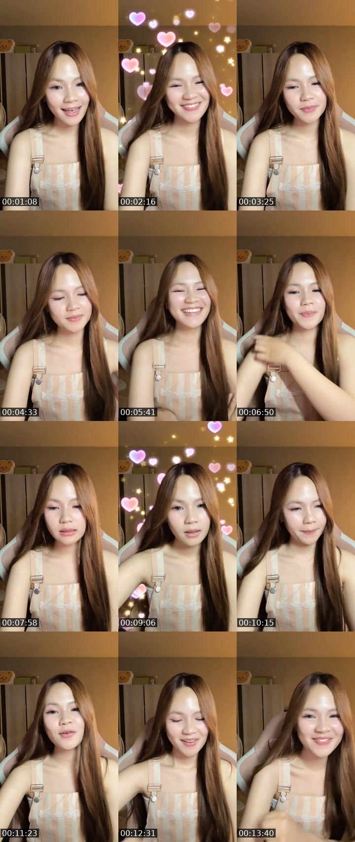Contact-sheet preview of 🌷🐰 Fiona - New VJ | ฝ้าย's MICO Live recording