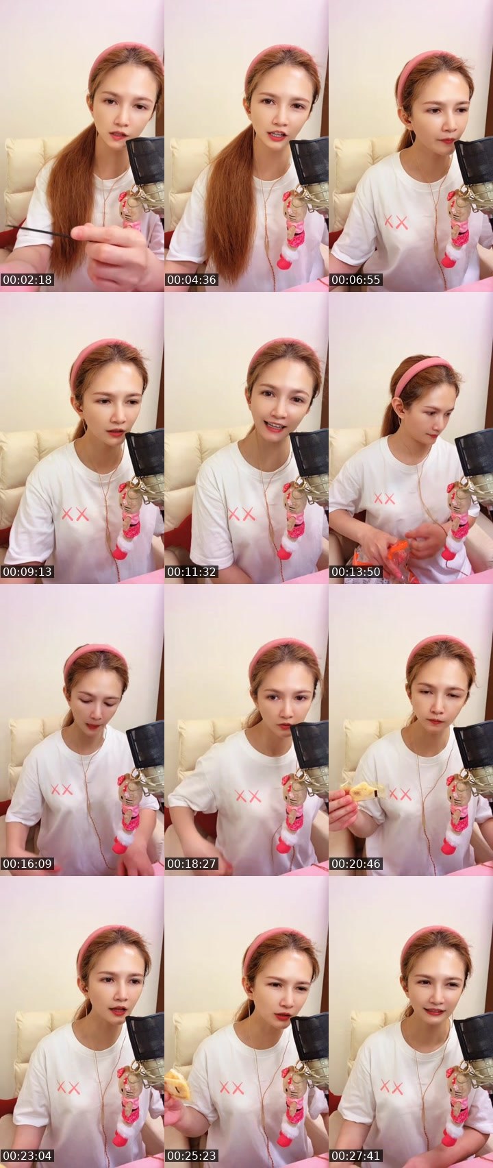 Contact-sheet preview of ☀️苡安kimy's MICO Live recording
