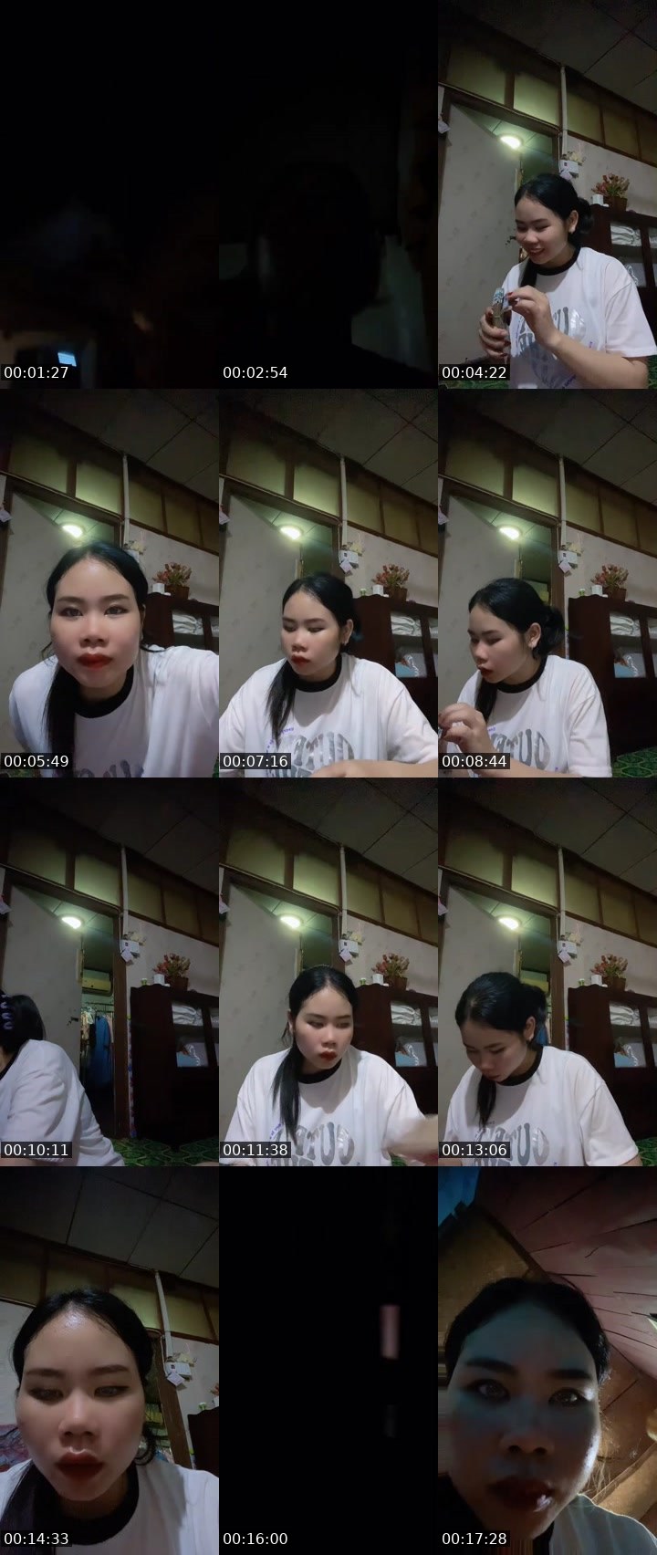 Contact-sheet preview of 🐚หวาน🌻{BRB }🌷's MICO Live recording