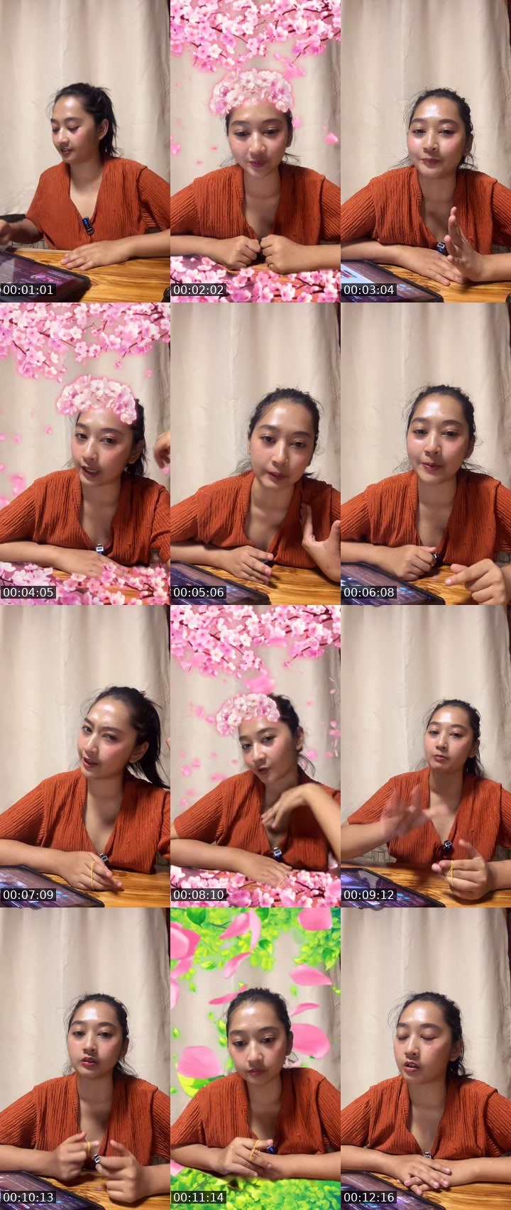 Contact-sheet preview of 🌷🐰 Fiona - New VJ | Pemily's MICO Live recording