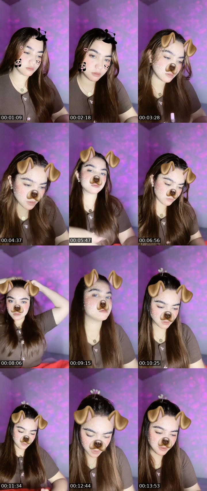 Contact-sheet preview of 💋YL's MICO Live recording