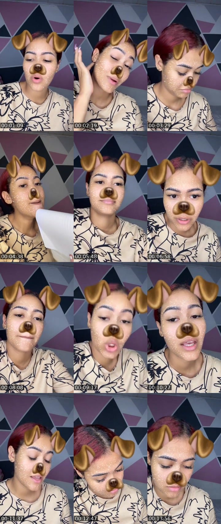Contact-sheet preview of 🐊🧜🏽‍♀️𝒲♛ღ𝒹🐺⚓️🪫🩵⚖️ 🔋's MICO Live recording