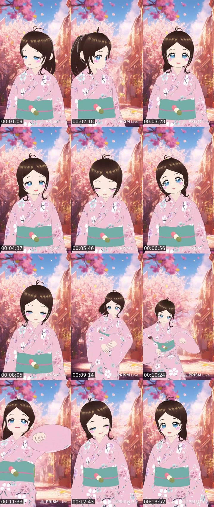 Contact-sheet preview of さくら🌸🍡's MICO Live recording