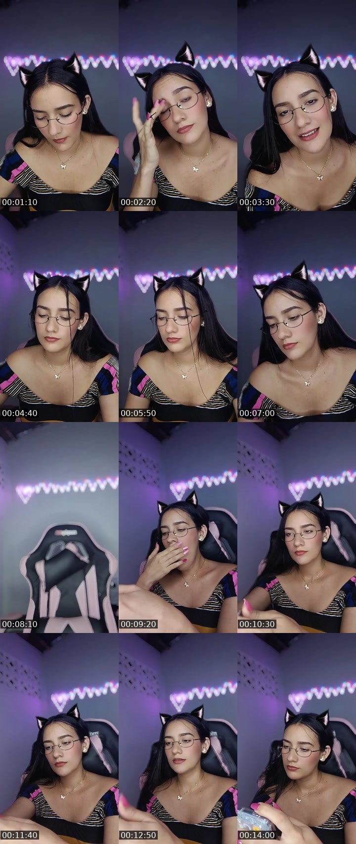 Contact-sheet preview of ☯️ͪ H̸a̸r̸l̸e̸y̸ 🌷's MICO Live recording