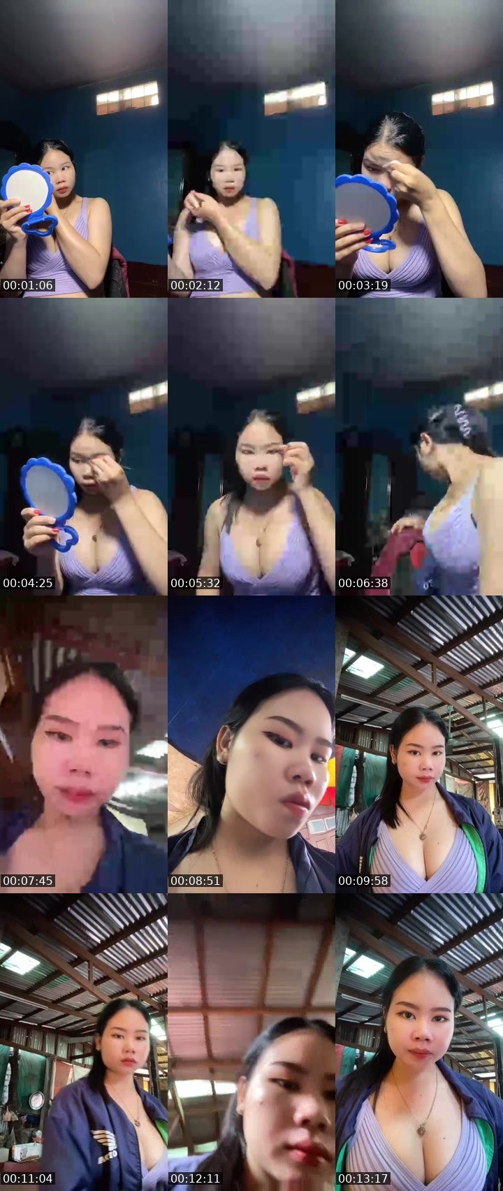 Contact-sheet preview of 🐚หวาน🌻{BRB }🌷's MICO Live recording