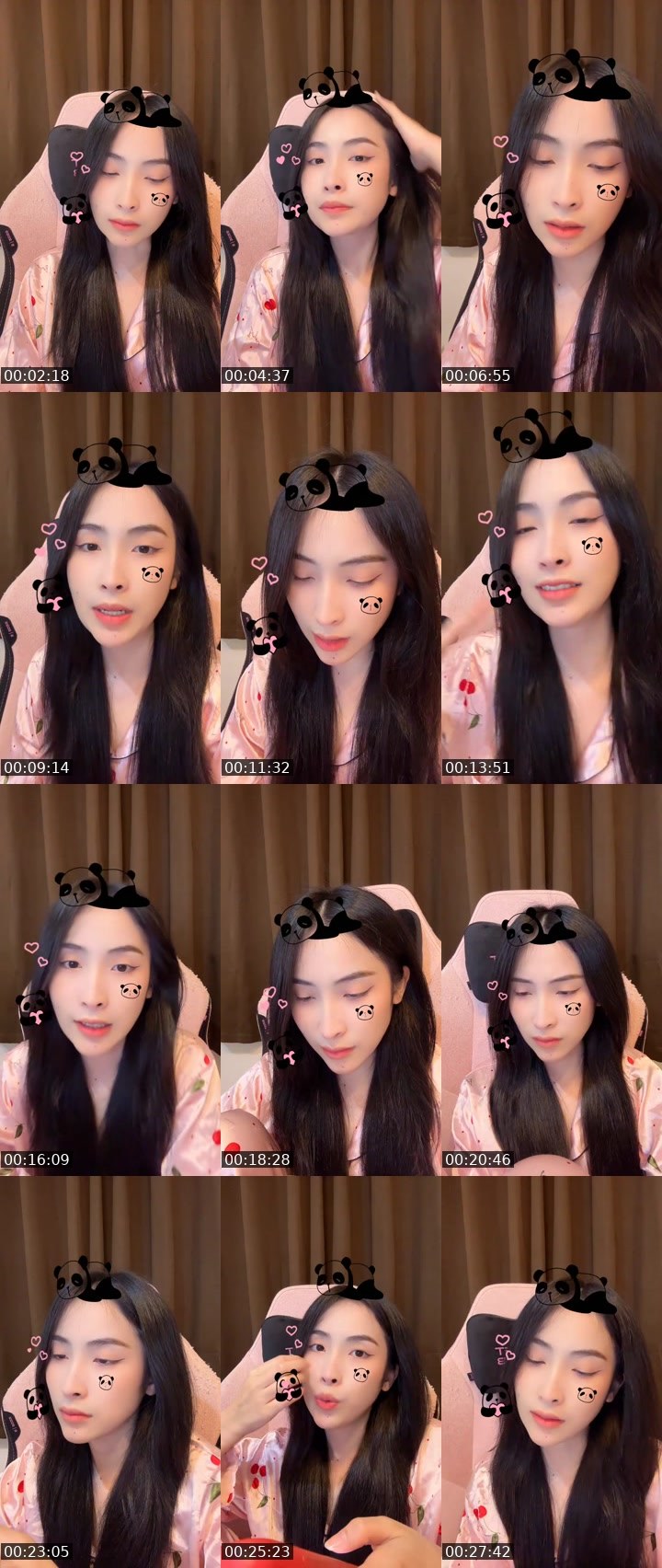 Contact-sheet preview of New VJ PRAEW🐾🍇's MICO Live recording
