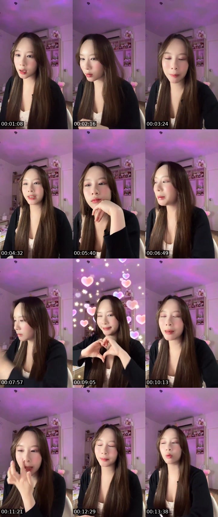 Contact-sheet preview of ꒰💐꒱ྀི Chimawari 🍑💖's MICO Live recording