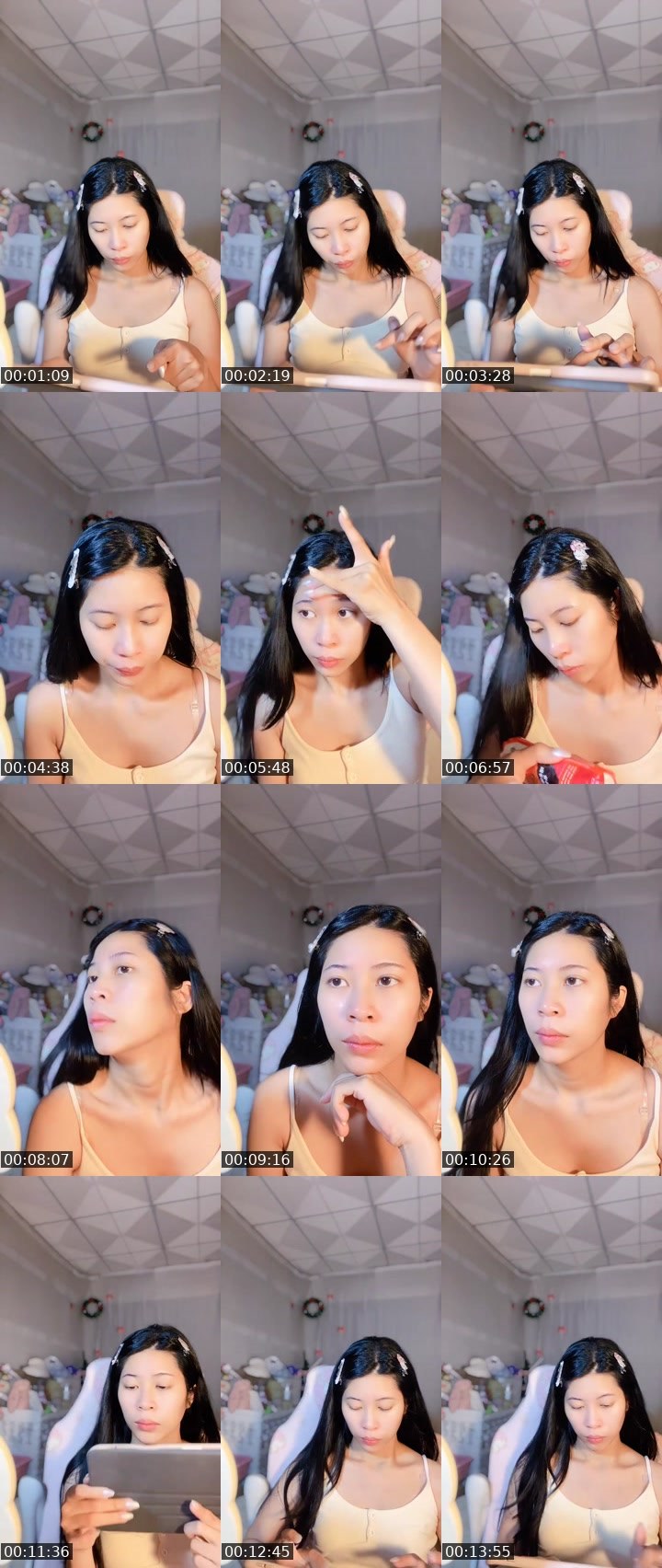 Contact-sheet preview of [Pink]  Pimmaji🐝 🎀's MICO Live recording