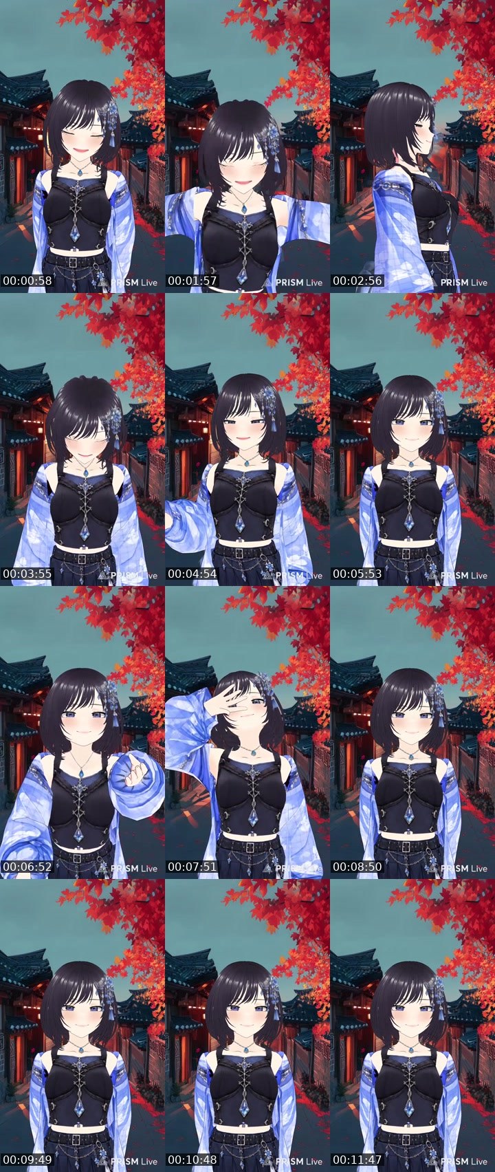 Contact-sheet preview of ふきさん🐎✨'s MICO Live recording
