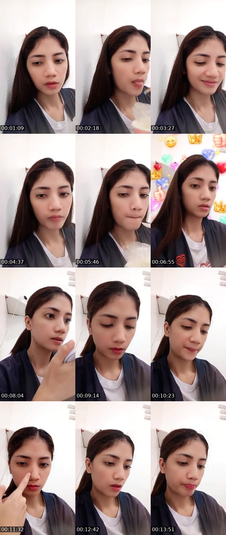 Contact-sheet preview of 🦋♌️ℙ𝕒𝕕𝕒𝕓𝕒⁶⁹☪️MHA7741's MICO Live recording