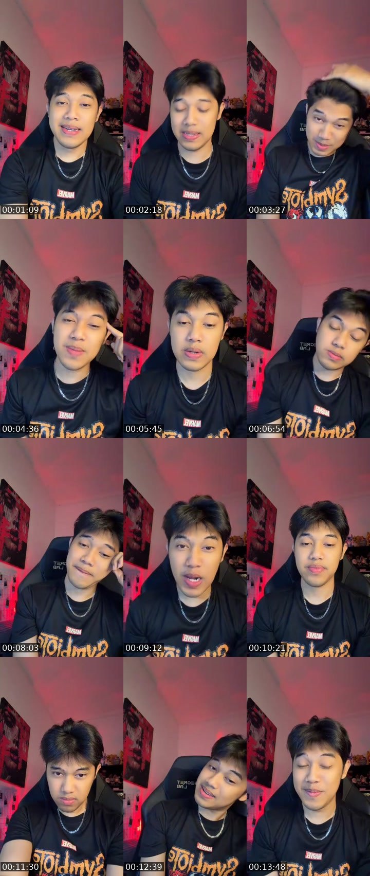 Contact-sheet preview of Reyyz • 🏹🍁🫍's MICO Live recording