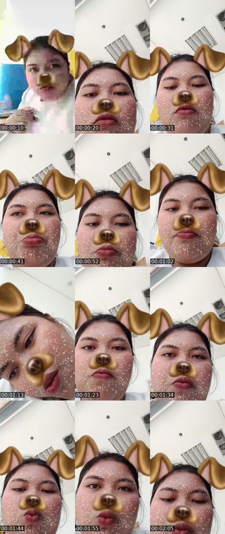 Contact-sheet preview of ecaw🐲♡ᴱᴸᴵᵀᴱ's MICO Live recording