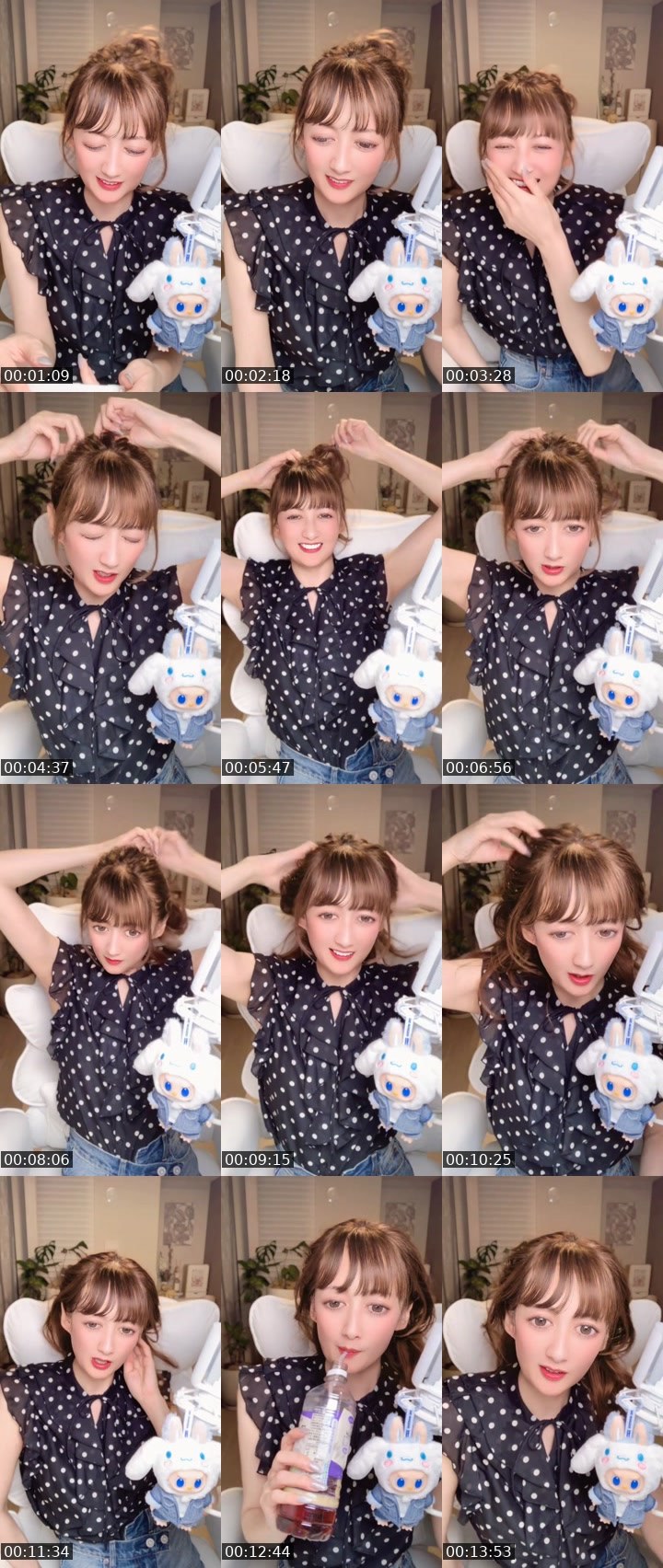 Contact-sheet preview of サラちゃん🍿💭's MICO Live recording
