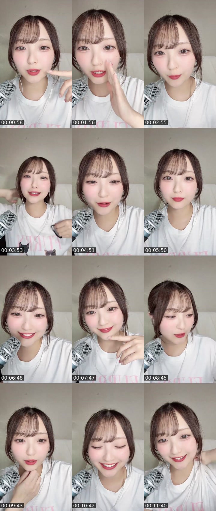 Contact-sheet preview of 💛𝕄𝕀ℝ𝔸ꔛ🪄✧︎*。's MICO Live recording