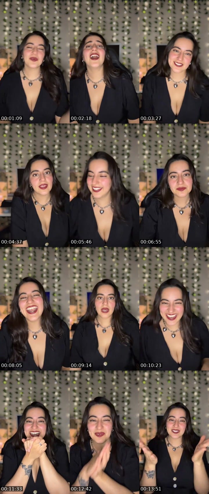 Contact-sheet preview of 👯‍♀️💕KOKO🐦‍🔥ᴱᴰᴸ👼🏼ᴮ🤟🏽ͅˢ's MICO Live recording