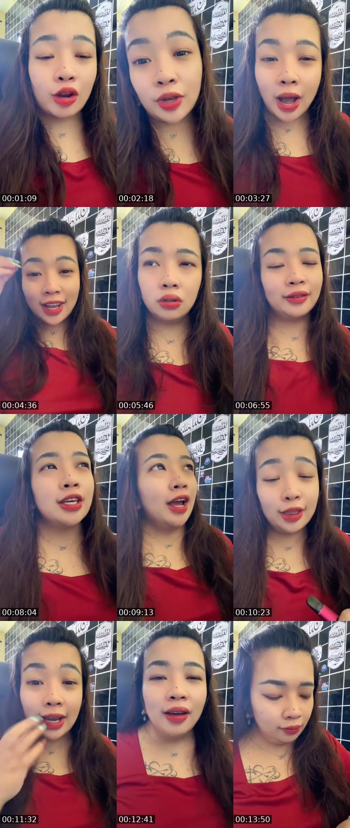 Contact-sheet preview of chacaaa ᴱᴸᴵᵀᴱ 🏹💙's MICO Live recording