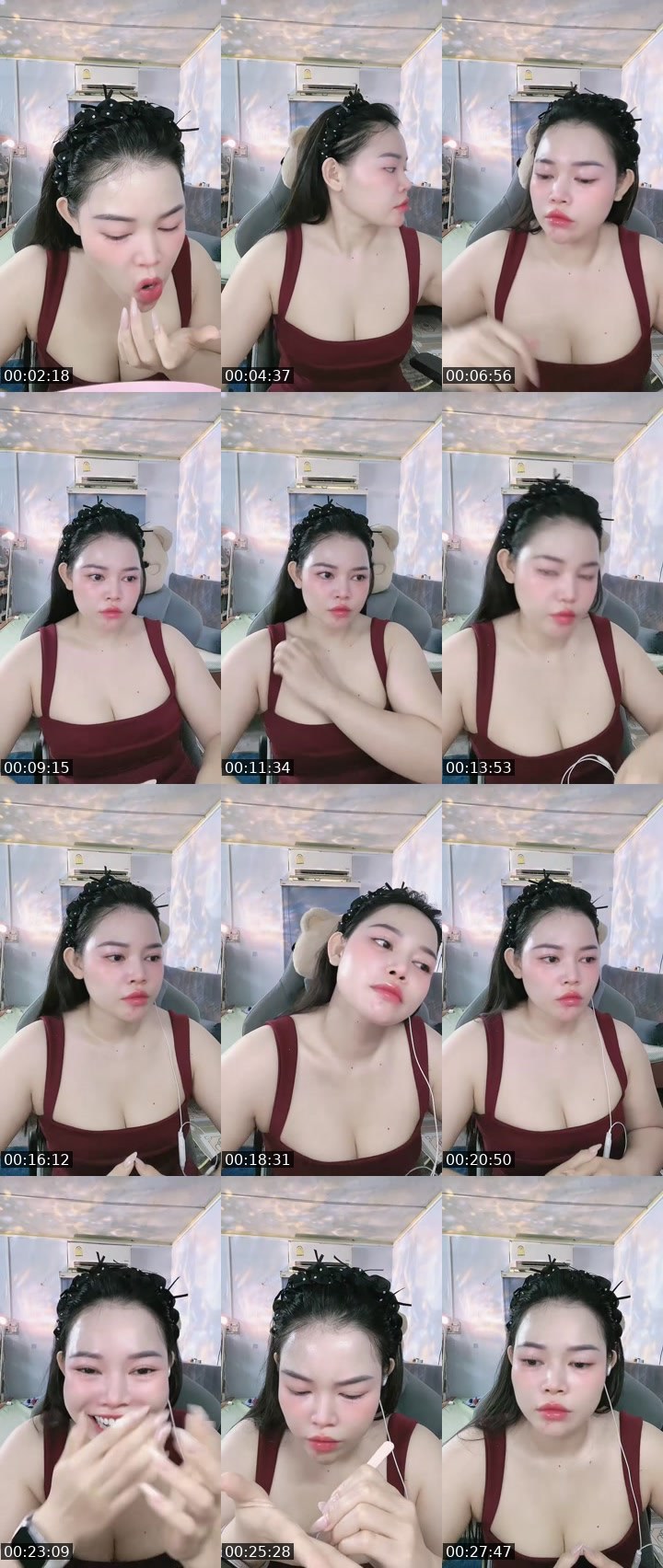 Contact-sheet preview of 🧸HằngBaby⁹⁹🍀ᴮᵋᶫᶫᵅ-32k's MICO Live recording