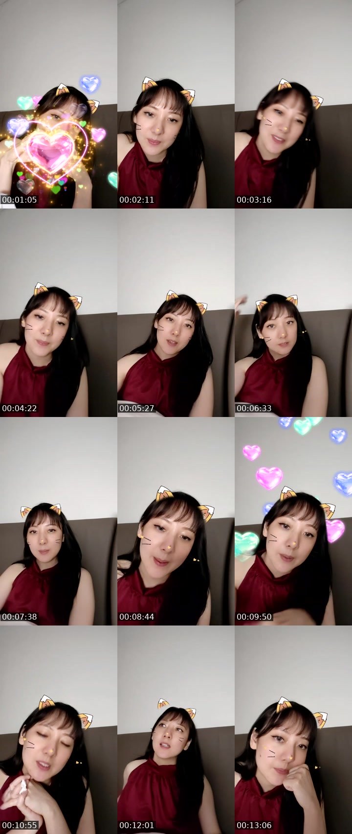 Contact-sheet preview of ³⁰ᴹChelsea's MICO Live recording