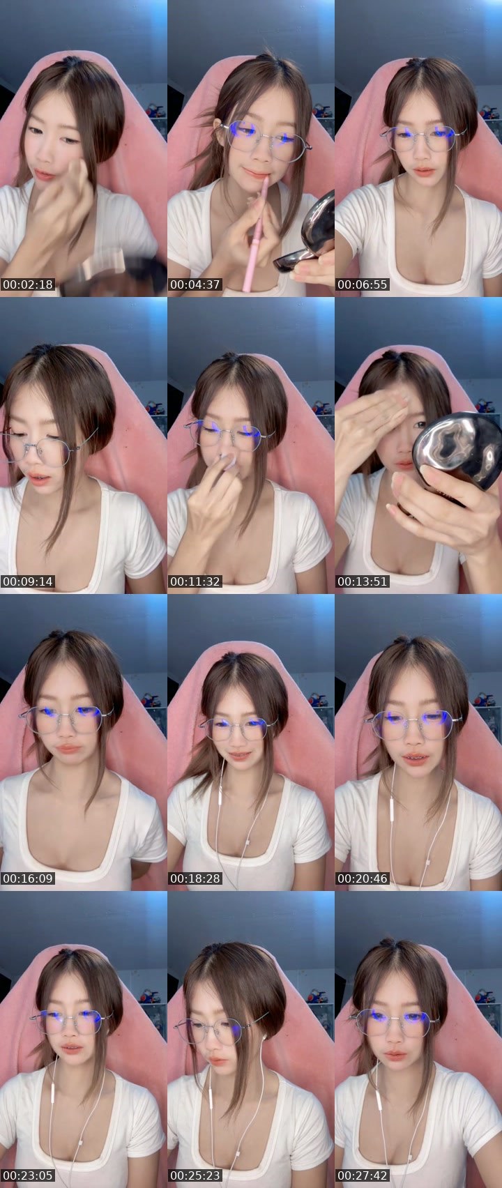 Contact-sheet preview of NEWVJ Sly mimmuay🐰💓's MICO Live recording