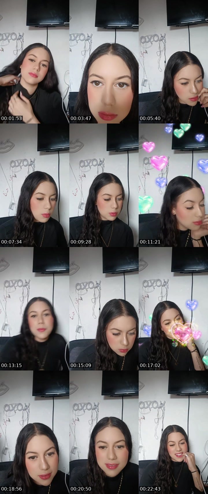 Contact-sheet preview of 🩵👻Melany💋✨💫ᴹᵃᵍ's MICO Live recording