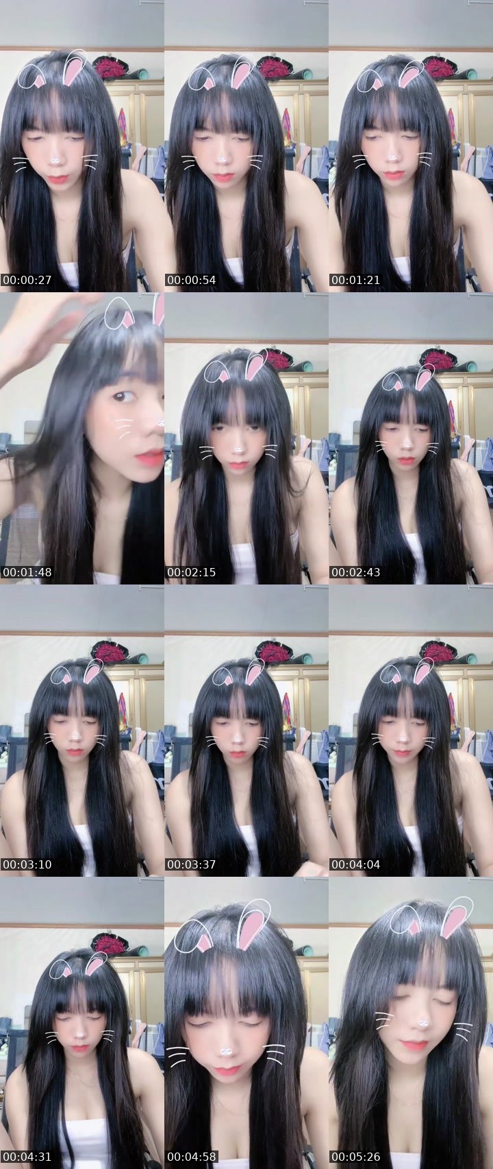 Contact-sheet preview of ‿ChiBee✿ᵈʳᵃᵍᵒⁿ's MICO Live recording
