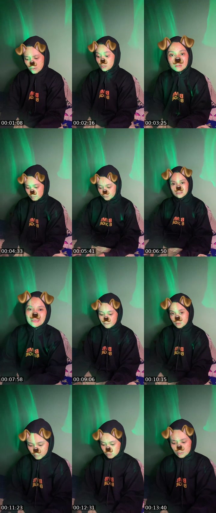 Contact-sheet preview of ☣️NengLiaaᴱ⁻ᵀᴱᴬᴹ's MICO Live recording