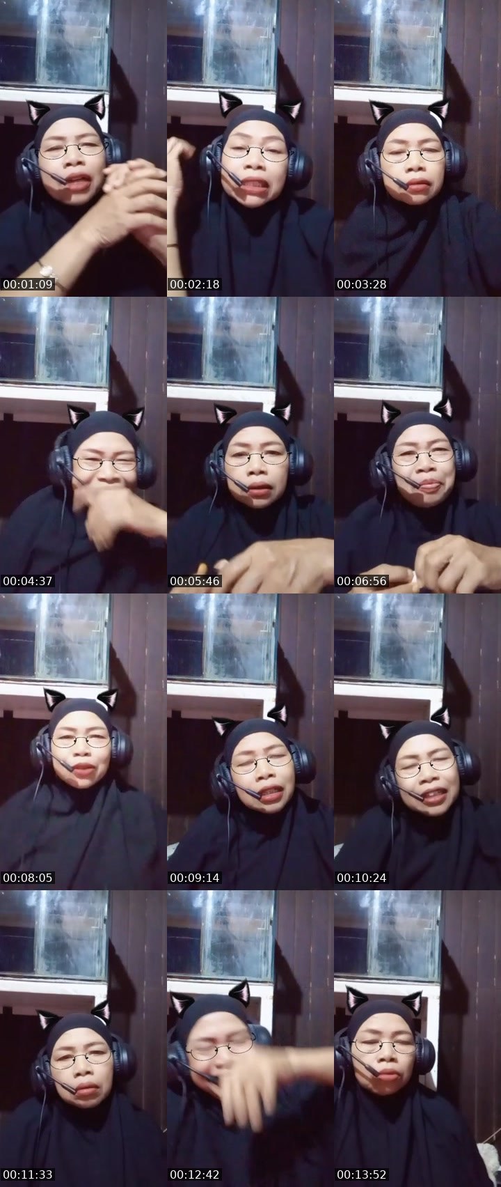 Contact-sheet preview of 🎠🧊Bunang°ᴹᴳᴿ's MICO Live recording